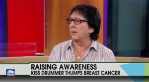 Peter Criss med i "Fox & Friends".