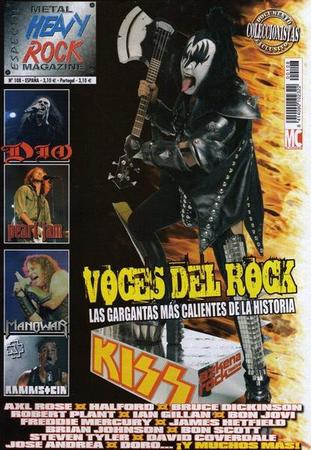 Gene Simmons på spanska Heavy Rock Magazine