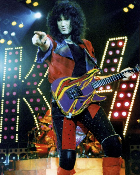 Bruce på sin andra USA-turné med Kiss.
