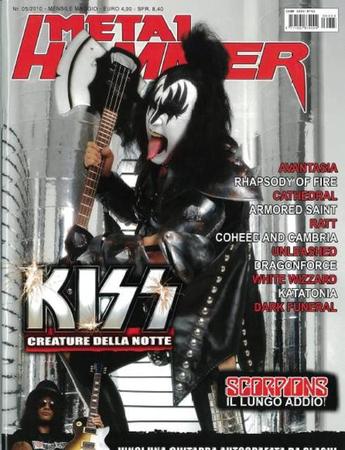 Gene på omslaget till Metal Hammer