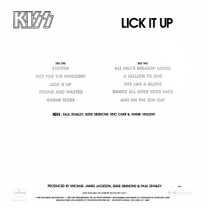 Lick it up back