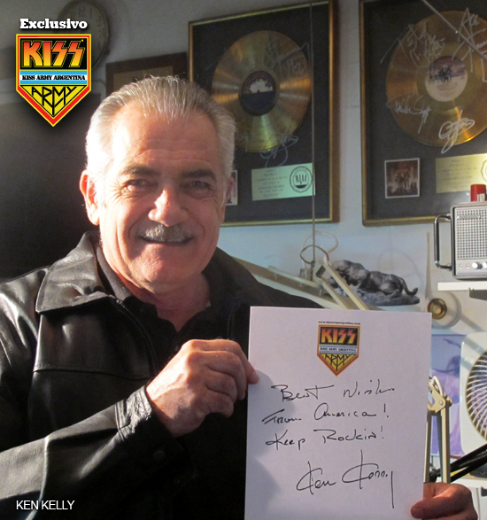 Kiss Army Argentina har intervjuvat Ken Kelly konstn ren till Destroyer och