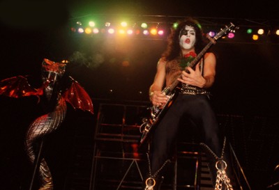 Paul Stanley Performing with KISS