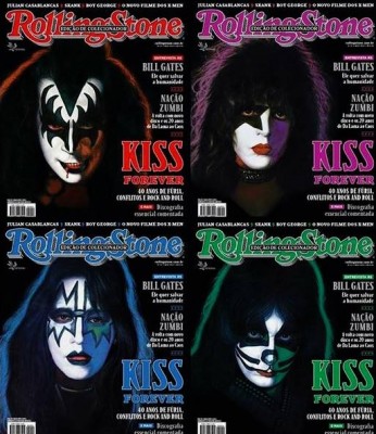 Rolling Stone Brasilien hyllar Kiss 