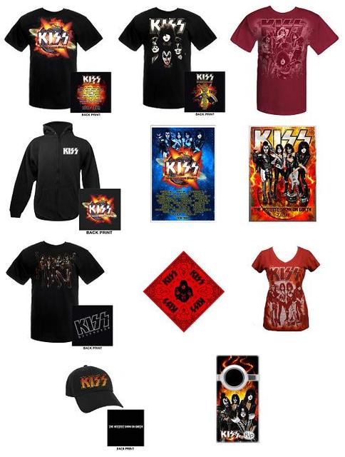 HOTTEST SHOW ON EARTH TOUR MERCH - Destroyer- Kiss Army Sweden