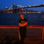 Jag under Brooklyn Bridge