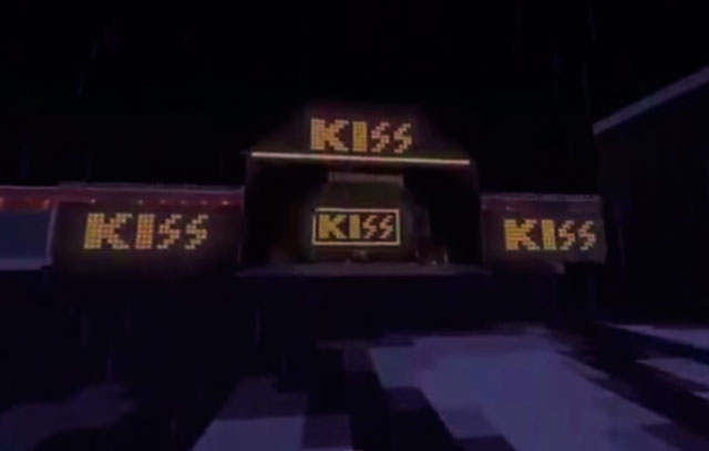 Minecraft tribute till Kiss